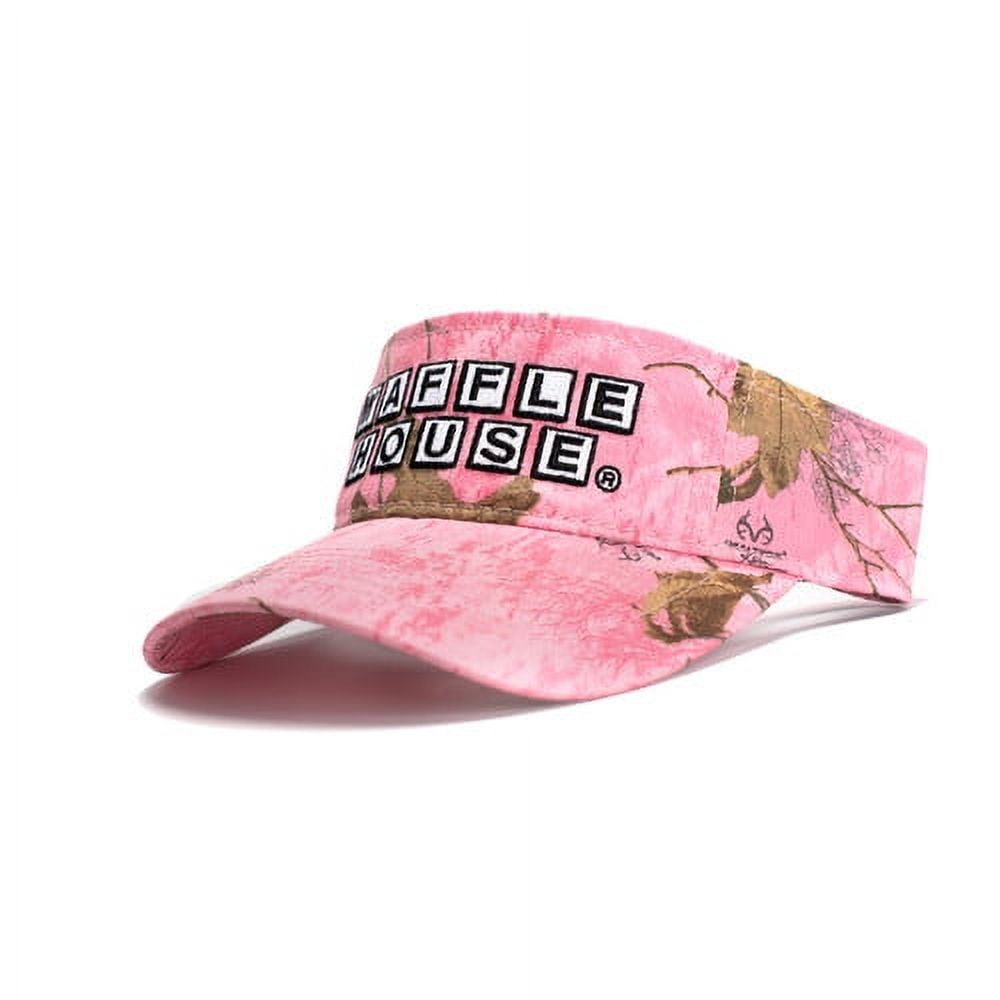 ? Nike Golf Viser Headless Hat Viser Checkered Dopamine Plaid Pink Logo Camo Shop Waffle House Xtra Colors Camo Visor at Realtree.com main image 4