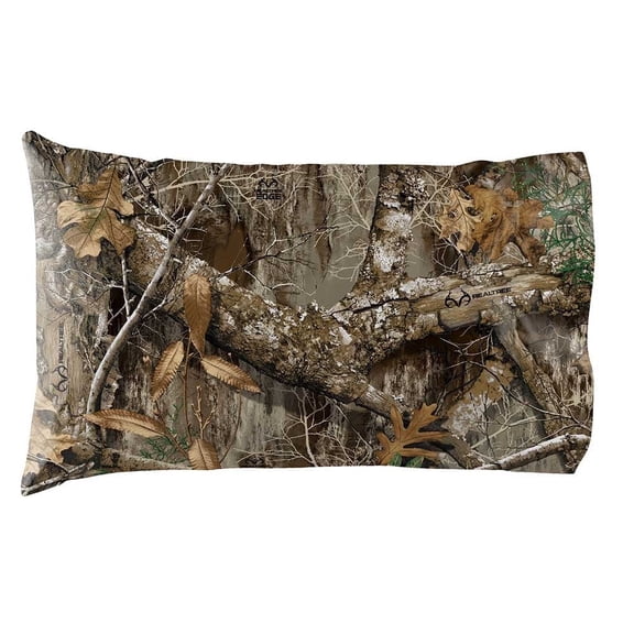 Realtree Xtra Green Camo Pillowcase, 2-Pack