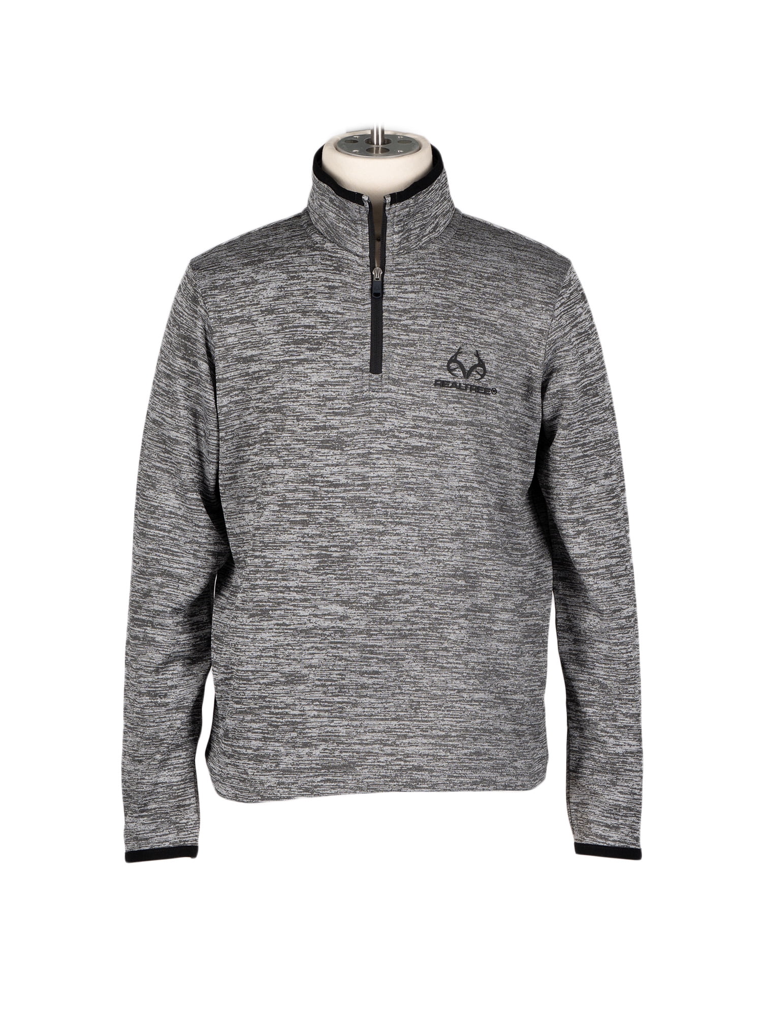 Realtree Youth Fleece Quarter Zip Pullover Sweatshirt, Sizes XS-XL