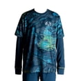 thumbnail image 1 of Realtree Youth Long Sleeve Performance Fishing Tee, Navy, L, 1 of 13