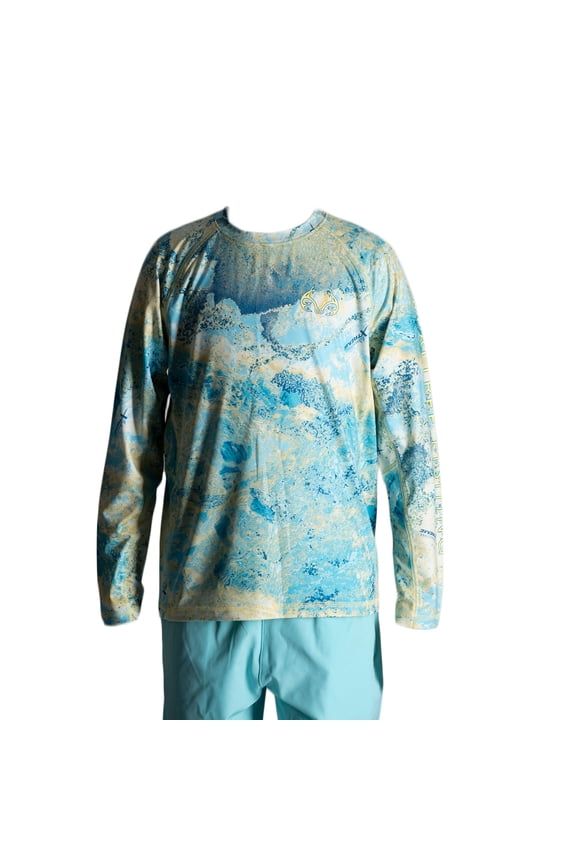 Youth Performance Long Sleeve Fishing Tee Xtreme Del Sol, Large