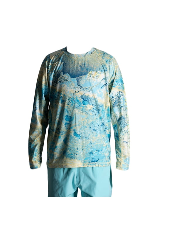 Youth Performance Long Sleeve Fishing Tee Xtreme Del Sol, Large