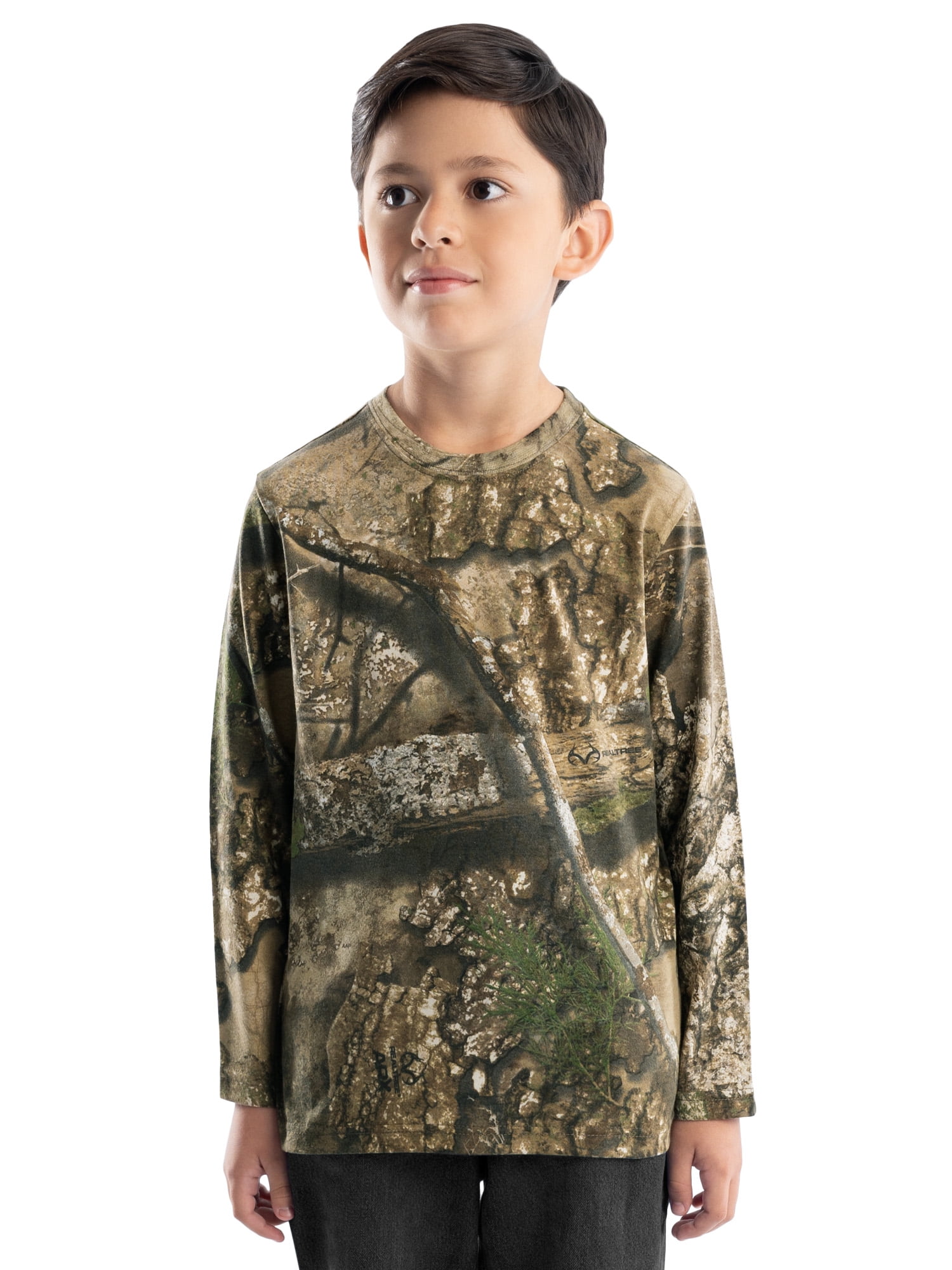 youth camo dri fit shirts