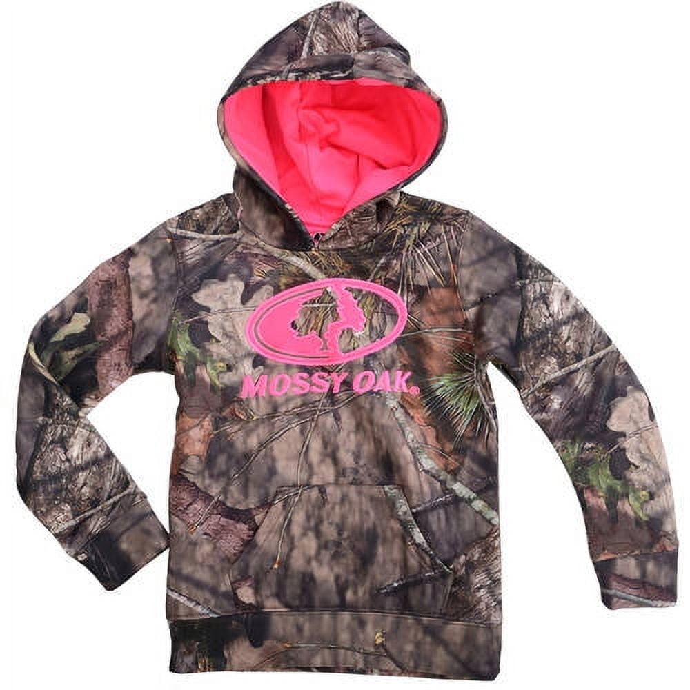 Realtree and Girls Camo Performance Pullover Fleece Hoodie Walmart