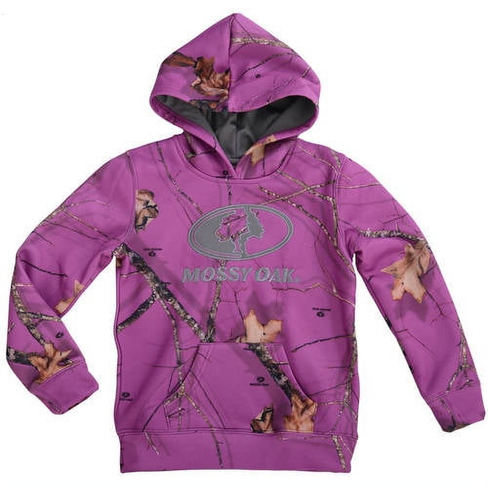 Realtree and Girls Camo Performance Pullover Fleece Hoodie Walmart