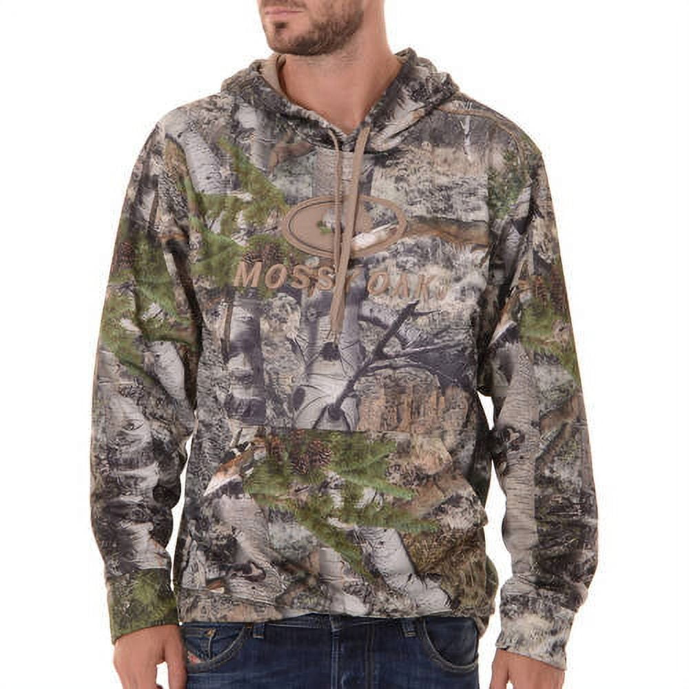 Realtree and Mens Camo Performance Pullover Fleece Hoodie Walmart