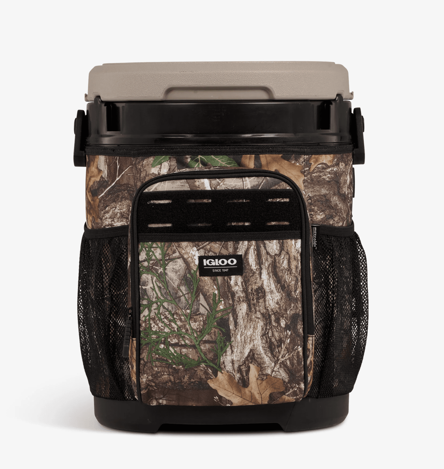 Igloo Realtree® 20 QT Insulated Cooler Bucket with Seat, 24 Can Capacity