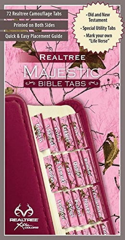 ELLIE CLAIRE Realtree(tm) Pink Camo Bible Tabs (Other)