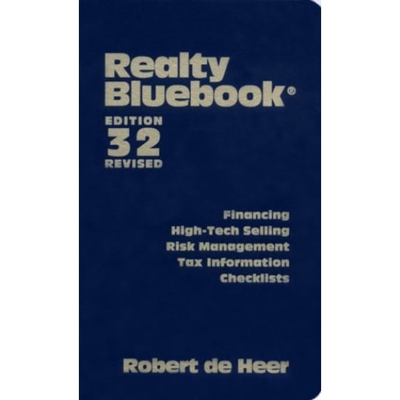 Pre-Owned Realty Bluebook: Revised (Realty Bluebook, 32nd Ed) (Paperback) 0793142741 9780793142743