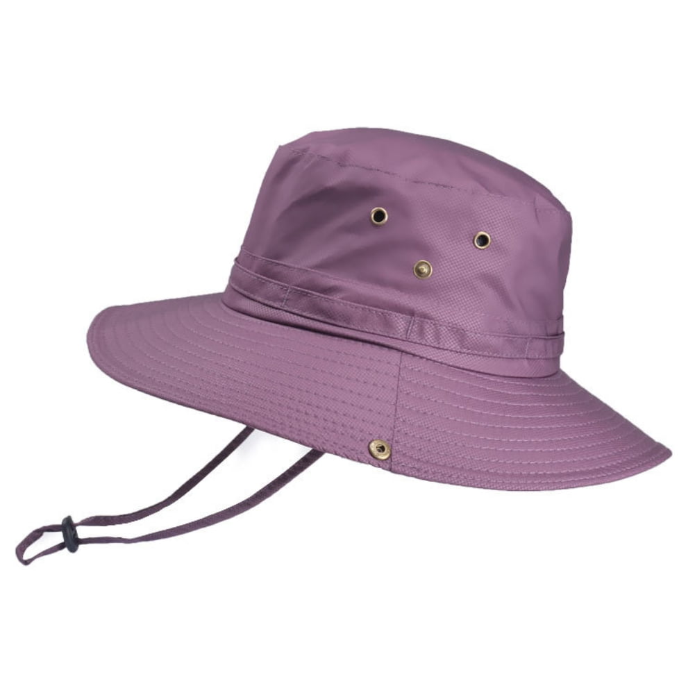 Light Pink Mink Fur Bucket Hat