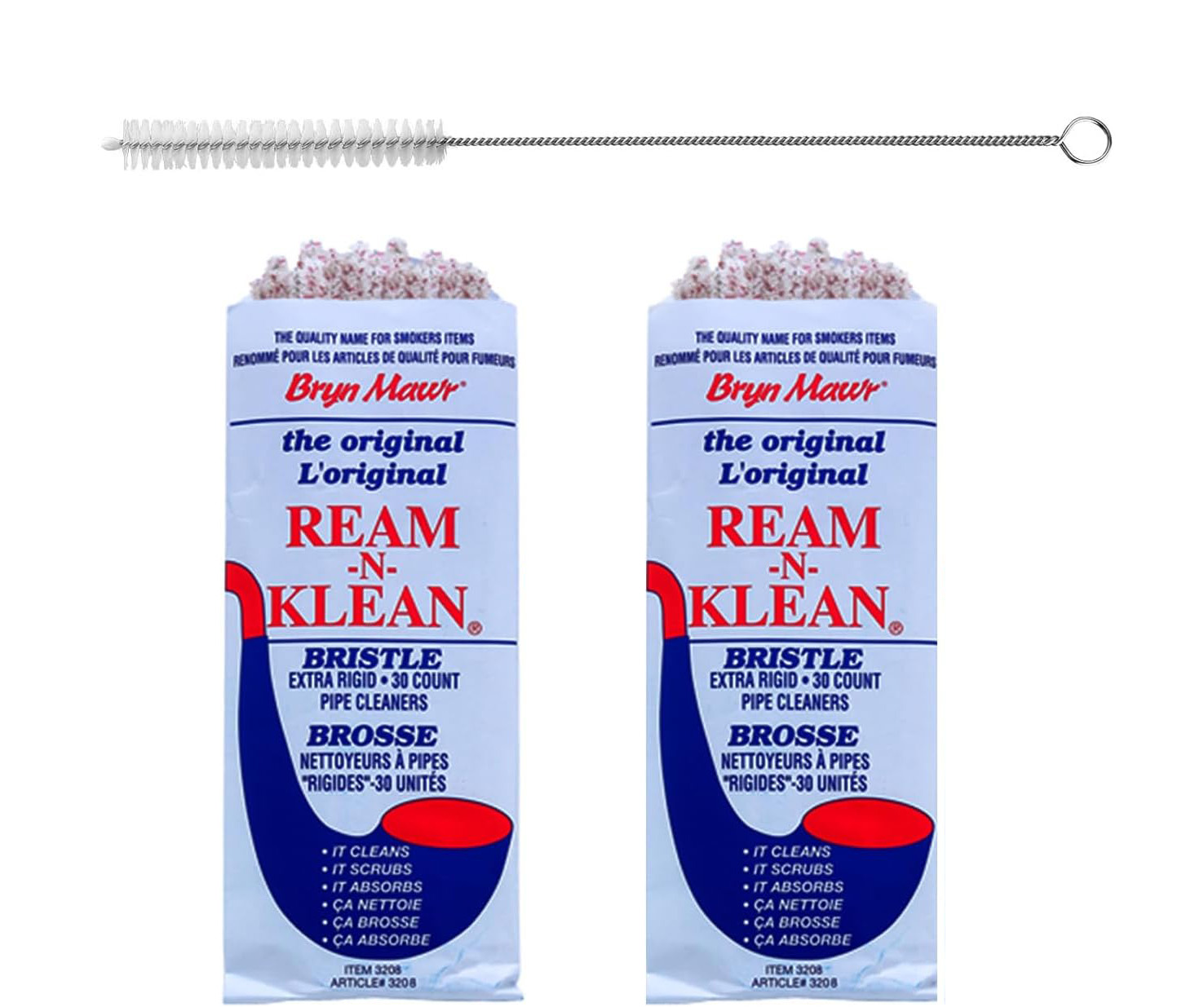 Zen Bundles Zen Pipe Cleaners Hard Bristle, 132 Count 132 Count (Pack