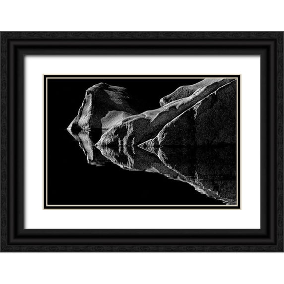 Reames, Richard 14x11 Black Ornate Wood Framed with Double Matting Museum Art Print Titled - Double Vision
