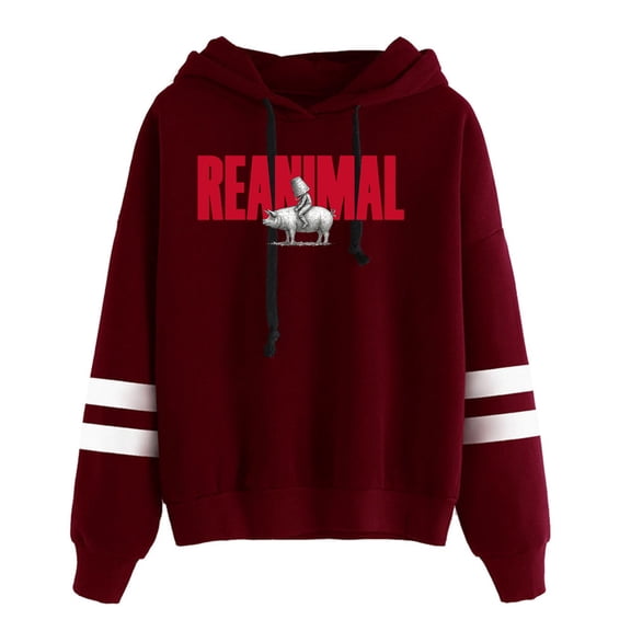 Reanimal Merch Hooded Unisex Bagless Pullover Winter Fashion Sweatshirts Hooded Y2K Top