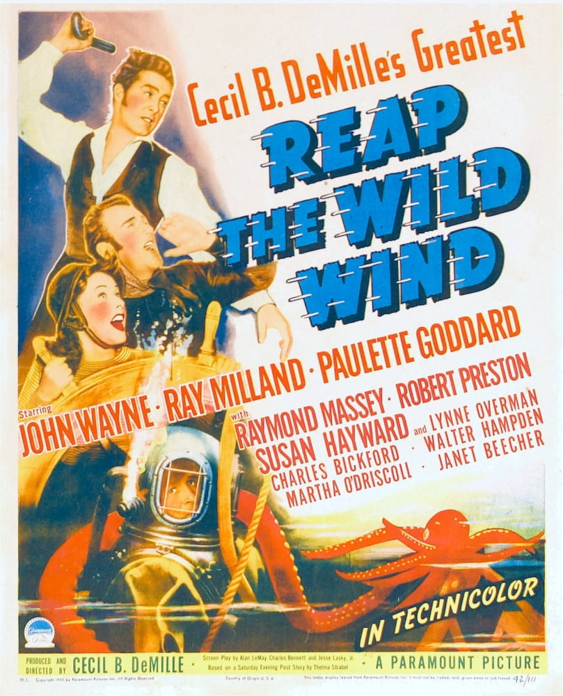 Reap The Wild Wind Canvas Art - (11 x 17)