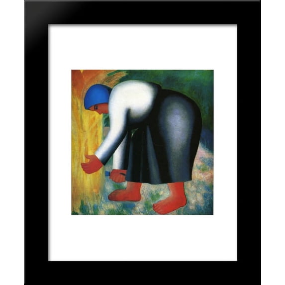 Reaper 20x24 Framed Art Print by Malevich, Kazimir