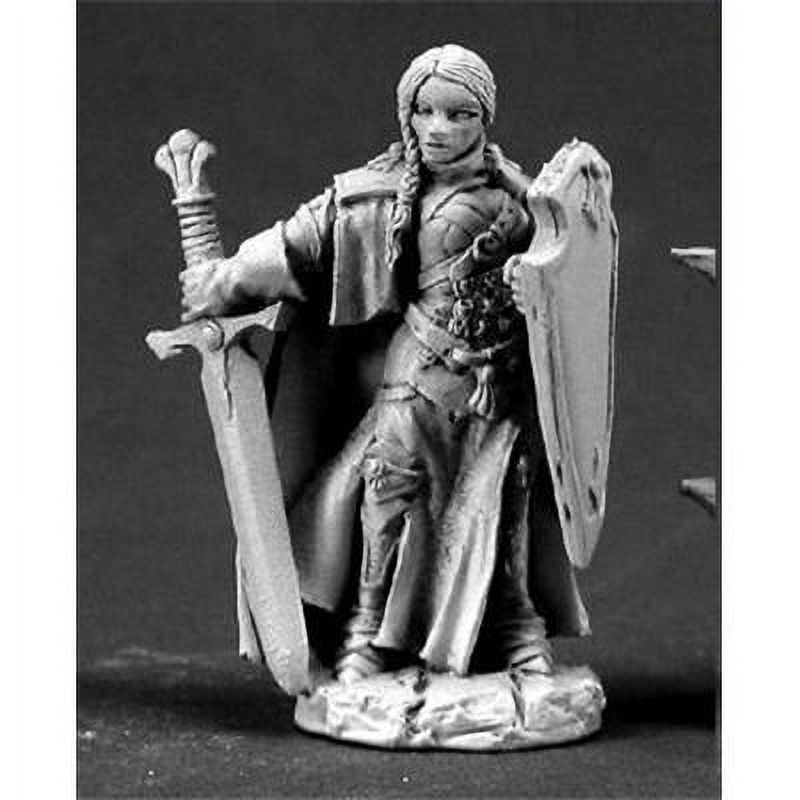 Figurine Paladin Bones Reaper - Miniature 40mm Pour Jeux De Rôle Et Plateau - Modèle En Plastique Souple à Peindre