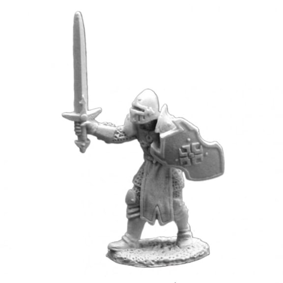 Male Human Warrior - Dark Heaven Bones Miniature