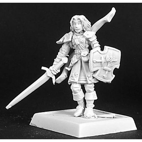 Reaper Miniatures Acacia,Crusaders Sergeant #14204 Warlord, Crusaders Unpainted