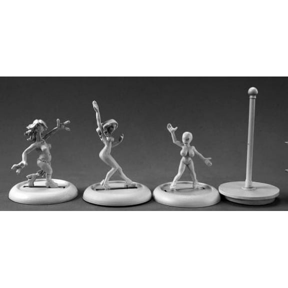 Reaper Miniatures Alien Exotic Dancers (3) #50270 Chronoscope RPG Mini Figure