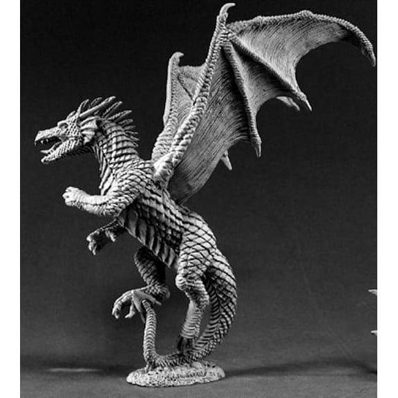 Reaper Miniatures Amber Dragon #02457 Dark Heaven Legends Unpainted Metal Figure