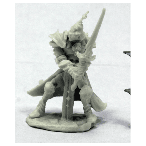 Reaper Miniatures Andras, Evil Warrior#77401 Bones RPG Miniature Figure