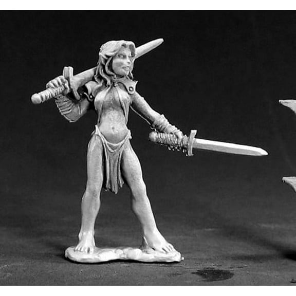 Reaper Miniatures Anjanise, Elf Druid 03406 Dark Heaven Legends Unpainted Metal