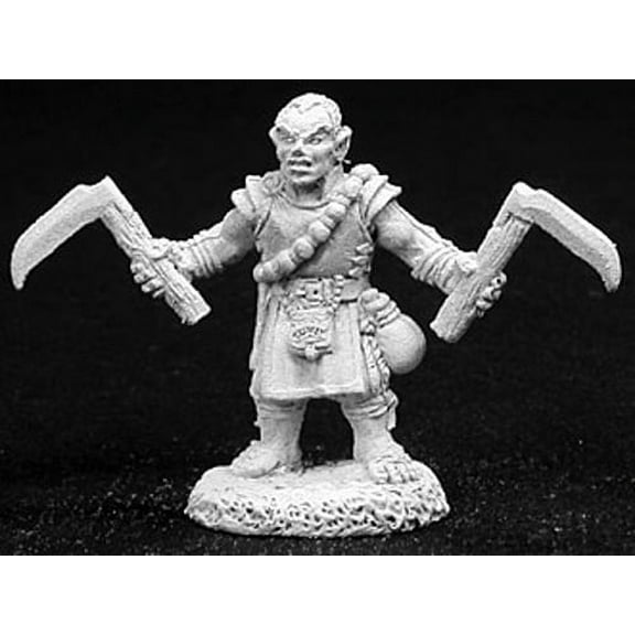 Reaper Miniatures Biff, Halfling Monk 02709 Dark Heaven Legends Unpainted Metal