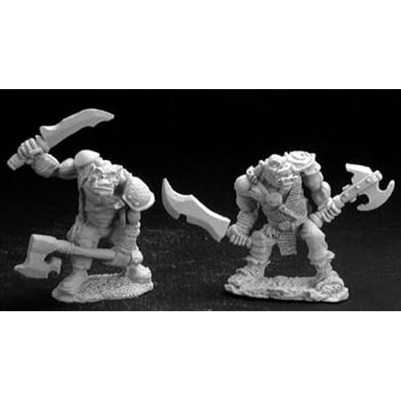 Reaper Miniatures Black Orcs #02855 Dark Heaven Legends Unpainted Metal Figure