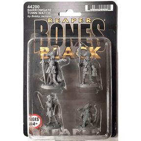 Reaper Miniatures Bones Black: Barrowgate Town Watch