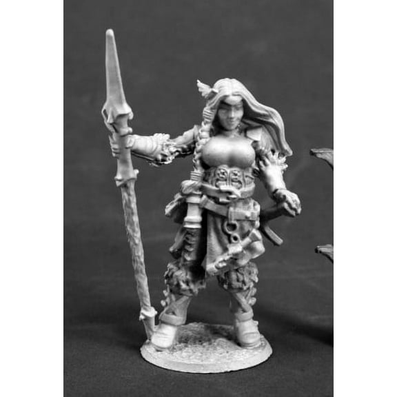 Reaper Miniatures Bregan, Valkyrie#03810 Dark Heaven Unpainted Metal Figure
