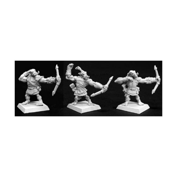 Reaper Miniatures Bull Orc Archers - Grunts New