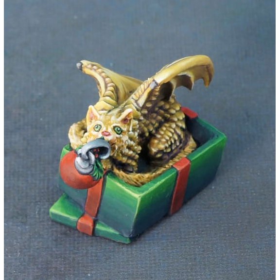 Reaper Miniatures Cat Dragon #01620 Special Edition Unpainted Metal Figure