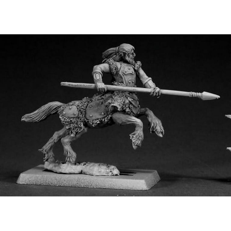 【THE CENTAUR】 CENTAUR MINI BACKPACK_SILVER Reaper Miniatures Centaur Warrior #14489 Elves Unpainted RPG