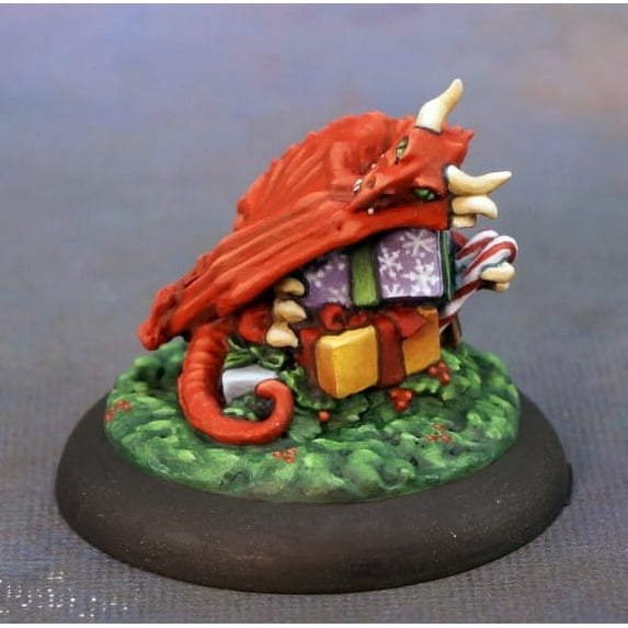 Reaper Miniatures Christmas Dragon #01581 Special Edition Unpainted Metal Figure