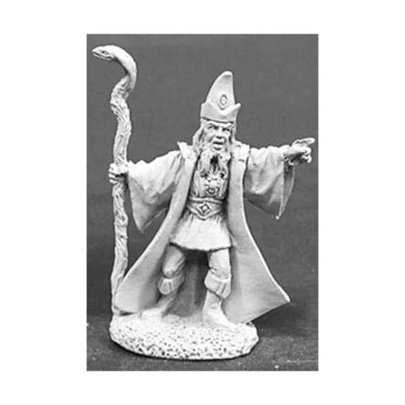 Reaper Miniatures Darius the Blue - Male Wizard w/Staff (02072) New