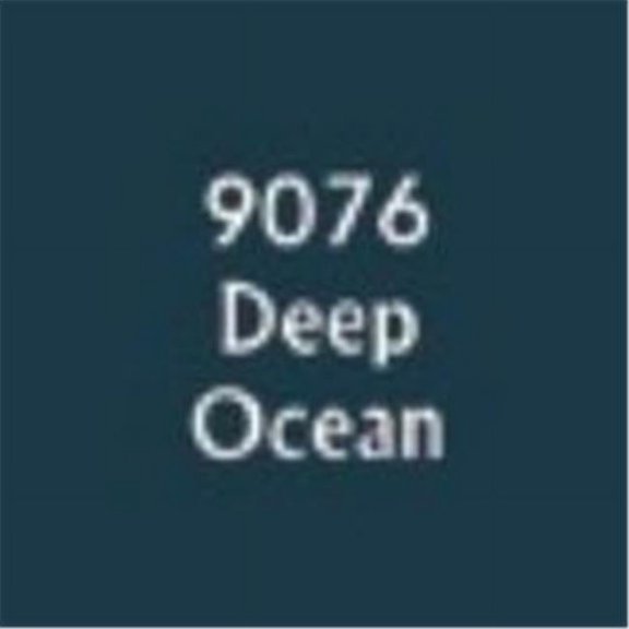 Reaper Miniatures REM09076 0.5 oz Master Series Paint Dropper Bottle, Deep Ocean