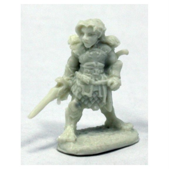 Reaper Miniatures Dingo, Halfling Rogue#77403 Bones RPG Miniature Figure