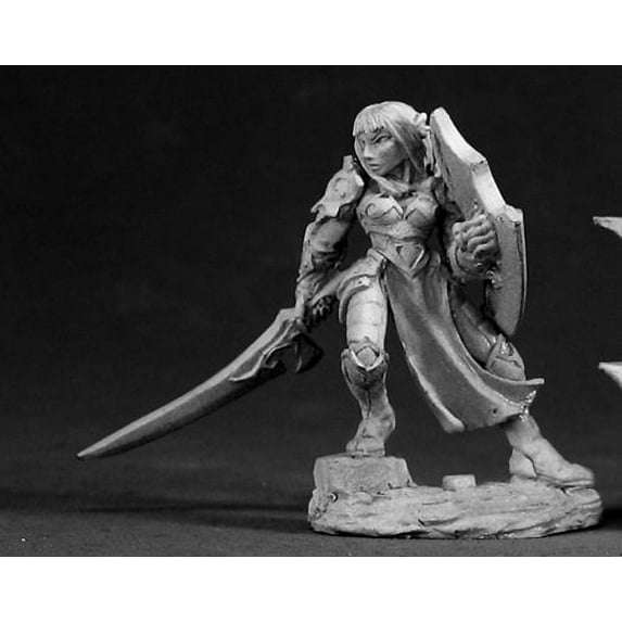Reaper Miniatures Dorva, Female Dark Elf #03004 Dark Heaven Unpainted Metal