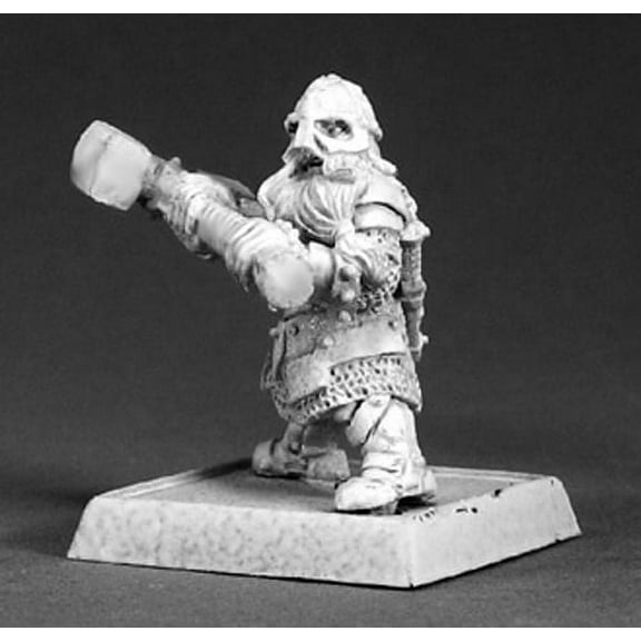 Reaper Miniatures Dwarf Kneebreaker #14464 Dwarves Unpainted RPG D&D Mini Figure