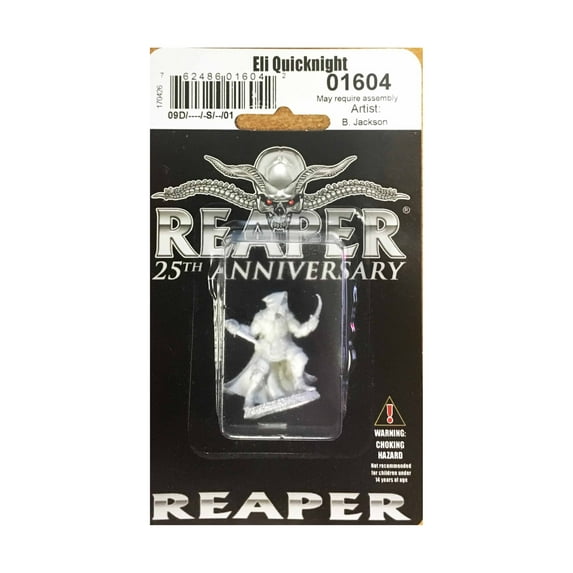 Reaper Miniatures Eli Quicknight (25th Anniversary Edition Alternate Sculpt) New