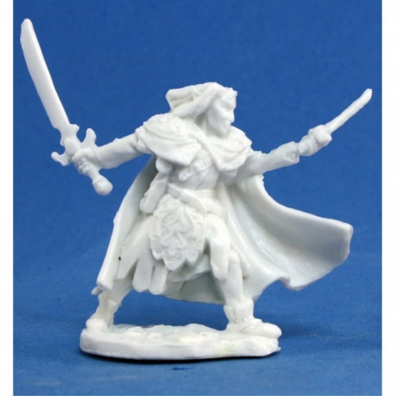 Reaper Miniatures Elladan, Elf Ranger #77071 Bones Unpainted Plastic Mini Figure