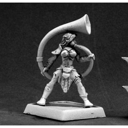 Reaper Miniatures Elven Musician #14558 Elves Unpainted RPG D&D Mini Figure