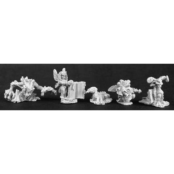 Reaper Miniatures Familiars II(5) #14087 Warlord Unpainted RPG D&D Mini Figure