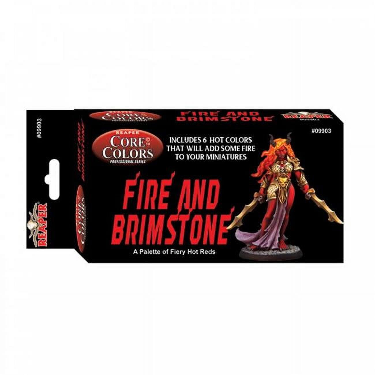 Reaper Miniatures Fast Palette - Fire and Brimstone New