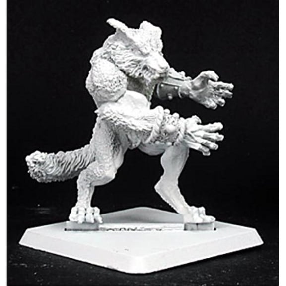 Reaper Miniatures Feral Hunter Lycanthrope Miniature 25mm Heroic Scale Warlord