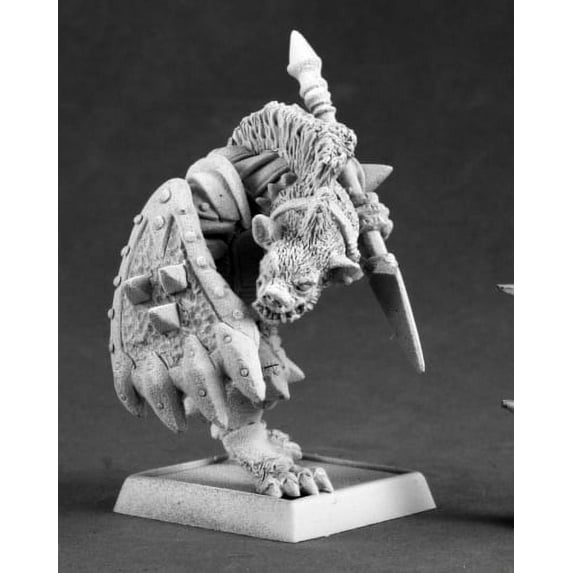 Reaper Miniatures Gnoll Reaver of Kargir #14611 Kargir Unpainted RPG Mini Figure