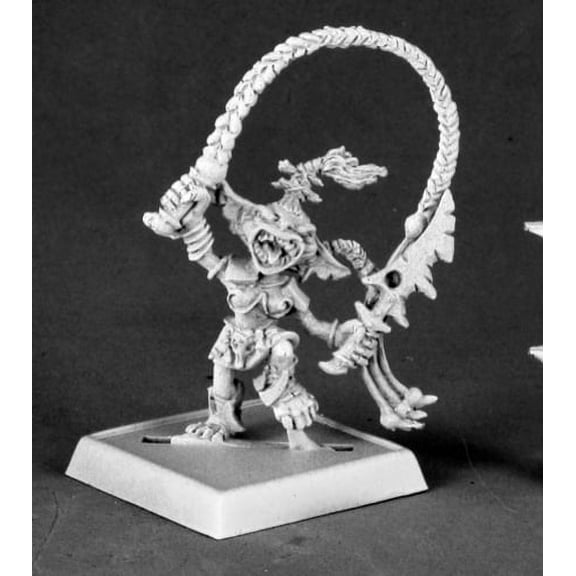 Reaper Miniatures Goblin Warchanter #60018 Pathfinder Miniatures Unpainted Mini