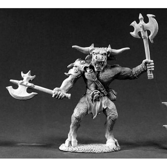 Reaper Miniatures Gore, Large Minotaur #02409 Dark Heaven Unpainted Metal