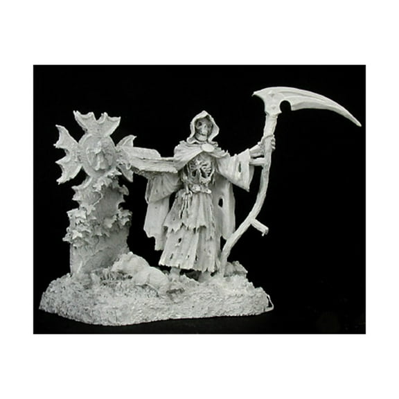 Reaper Miniatures Grim Reaper & Tombstone (72mm) New