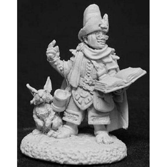 Reaper Miniatures Halfling Wizard #02667 Dark Heaven Legends Unpainted Metal